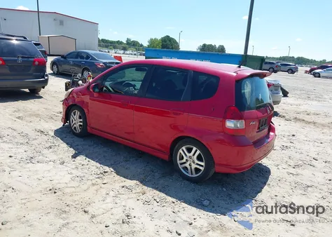 2008 Honda Fit Sport из США, поврежденный, VIN JHMGD38628S041693